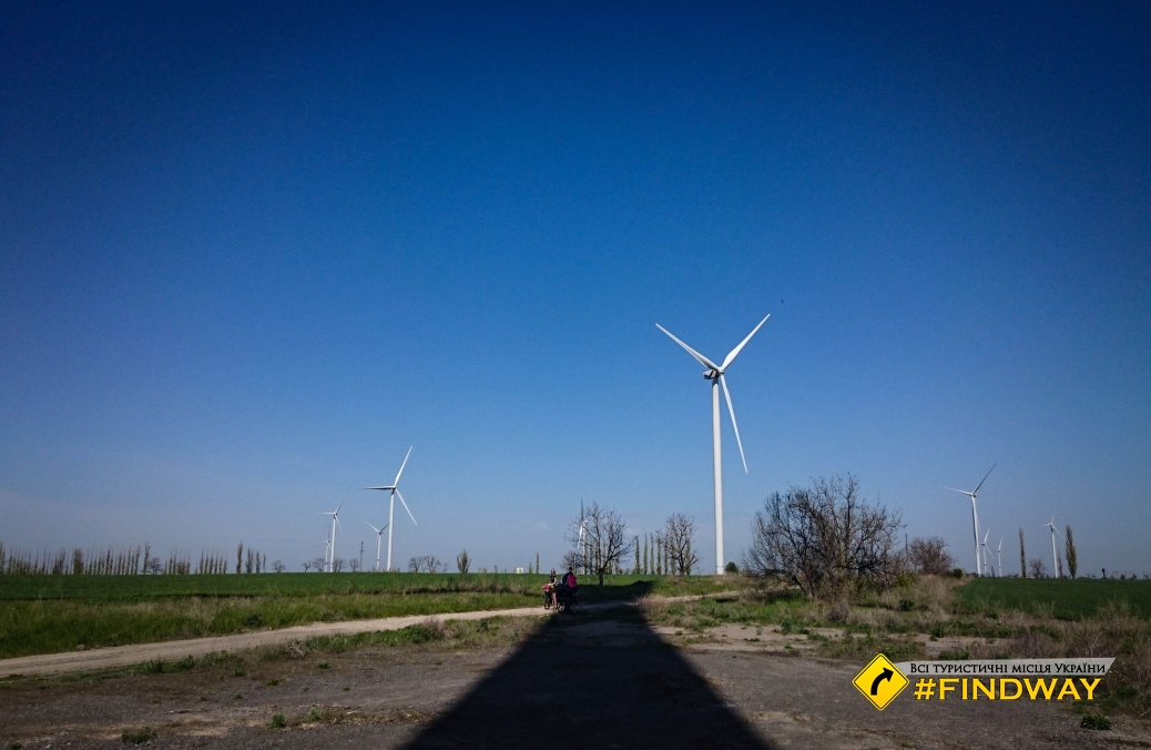 Ochakiv wind power plant (Windmill park Ochakivsky), Dmitrovka