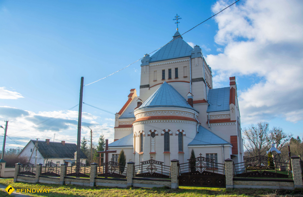 Церковь Великомученика Димитрия, Оброшино.