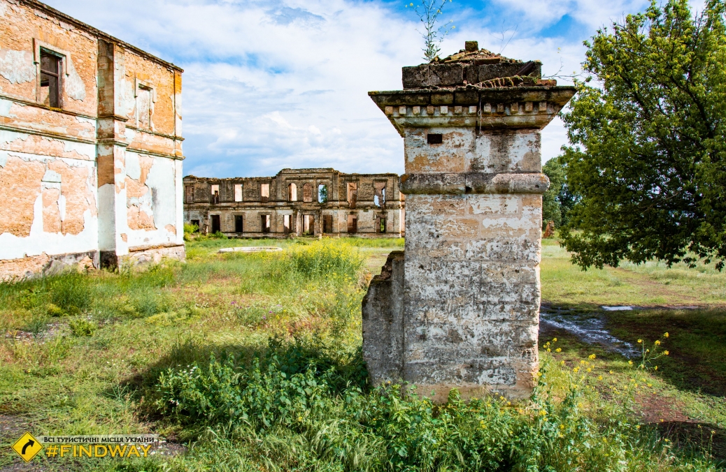 Руины усадьбы Трубецкого, Казацкое