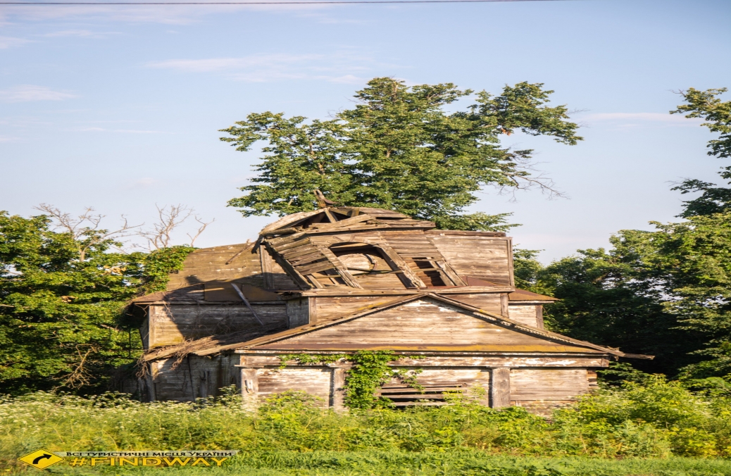 Abandoned wooden church of St.Nicholas (1730), Bobrove
