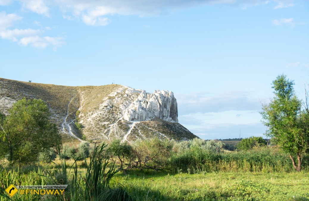 Крейдяні скелі Білокузьминівки (Скелеподібне оголення верхньої крейди), Краматорськ