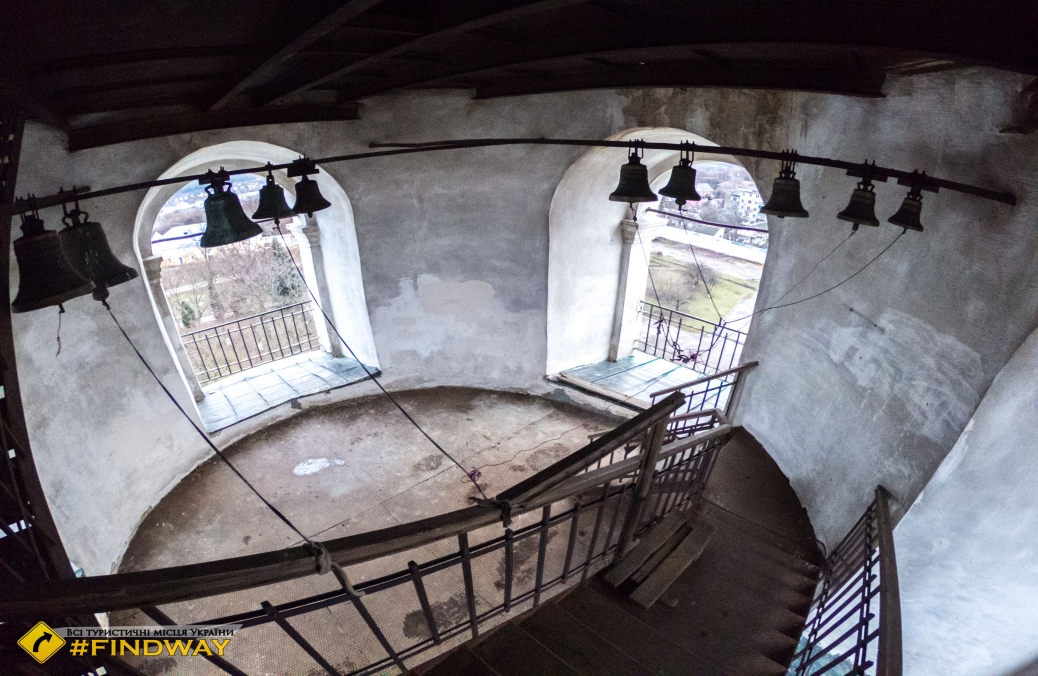 Observation deck of monastery bell tower, Chernihiv