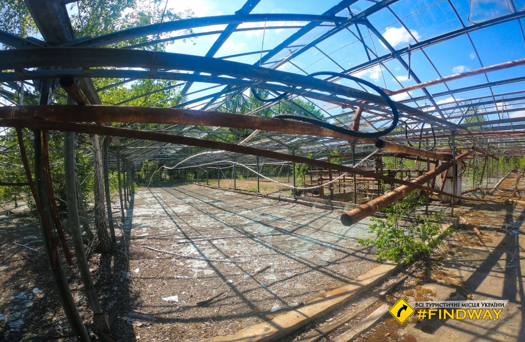 Experimental greenhouse farm, Pripyat