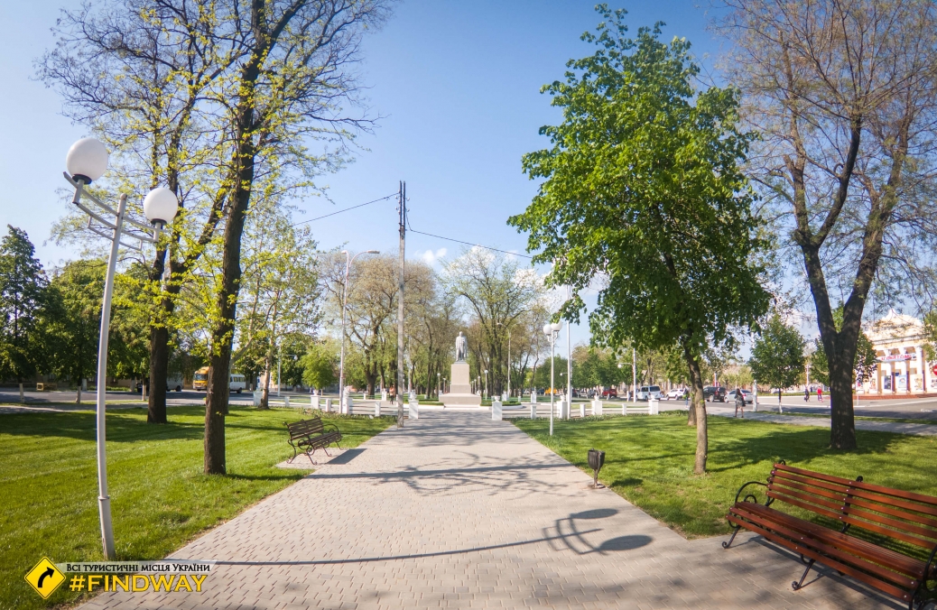 Park of Suvorov avenue, Izmail