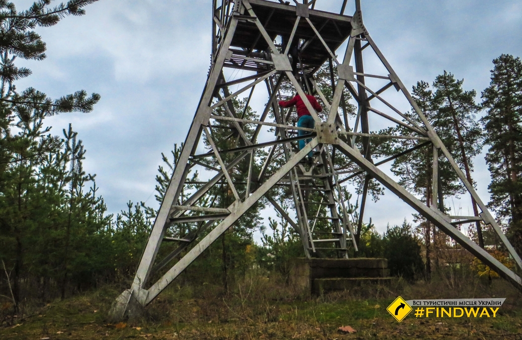 Fire lookout tower, Svyatogirsk