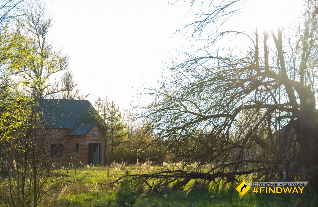 The abandoned village «Tovstiy Lys», Chornobyl Exclusion Zone