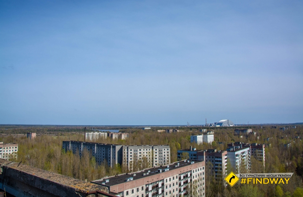 16-floors Skyscrapers twins, Pripyat