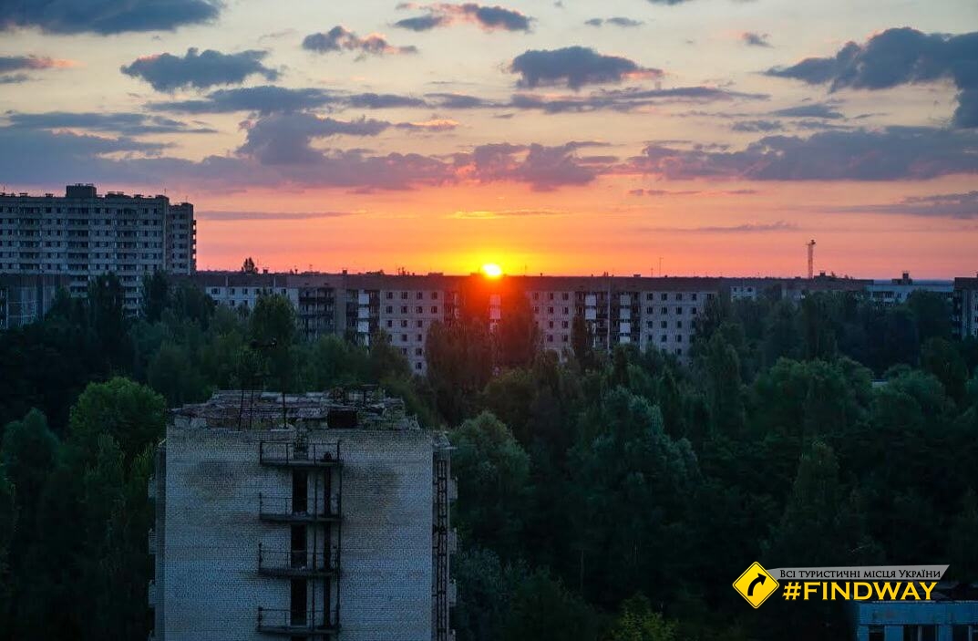 Город-призрак Припять, Чернобыльская зона отчуждения