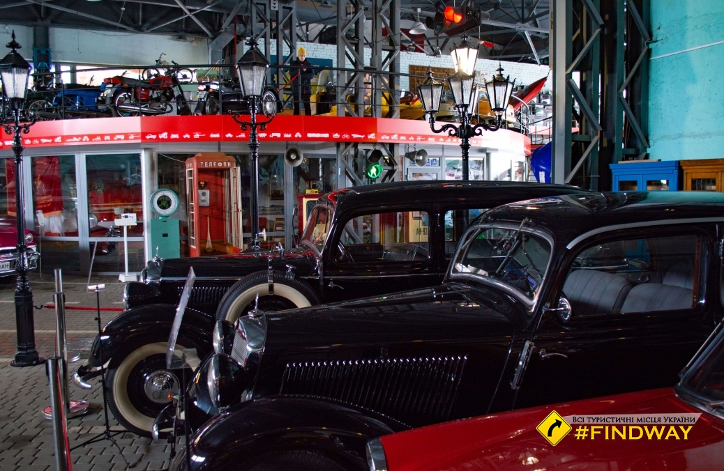 Technical Museum of retro cars «Time Machines», Dnipro