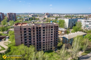 Abandoned high-rise building, Slovyansk