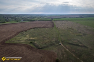 Oleksiyivska fortress of Dnieper fortifications line, Lantseve