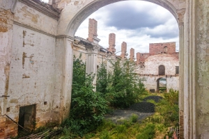 Ruins of Catholic Church of St.Trinity, Limanske