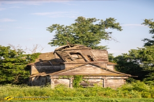Abandoned wooden church of St.Nicholas (1730), Bobrove