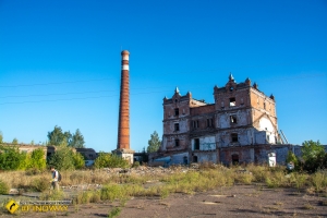 The ruins of factory, Vovchansk
