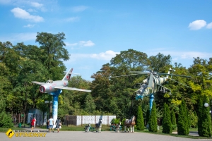 Музей техніки просто неба Мотор січ, парк Климова, Запоріжжя