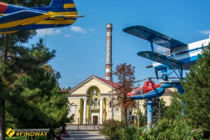 Музей техники под открытым небом Мотор сич, парк Климова, Запорожье