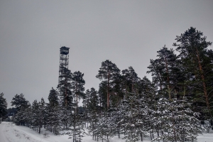 Fire lookout tower, Svyatogirsk