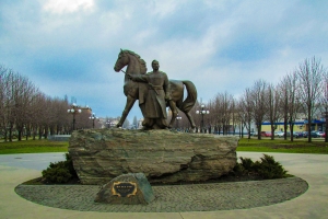 Monument to Cossack «Kryvyi Rih»