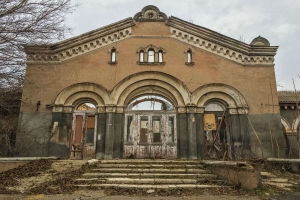 Старый корпус санатория Куяльник, водогрязелечебница Пирогова