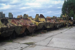 Radioactive sedimentation of vehicles «Buryakovka»