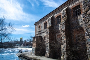 Плотина и заброшенная Водяная мельница, Белая Церковь