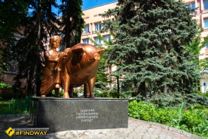 Pig Monument, Poltava