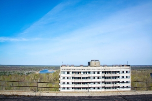 16-floors Skyscrapers twins, Pripyat