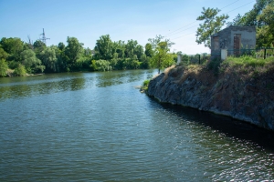 Плотина Стеблевской ГЭС