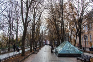 Потьомкінські сходи, приморський бульвар, Одеса