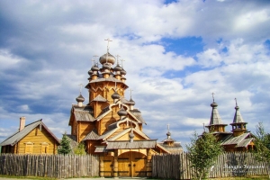 All sacred skit (Temple of All Saints), Svyatogirsk