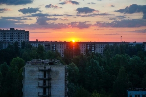 Город-призрак Припять, Чернобыльская зона отчуждения