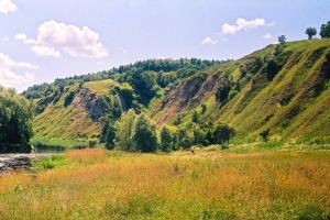 Zmievsky steep slopes, Zmiev