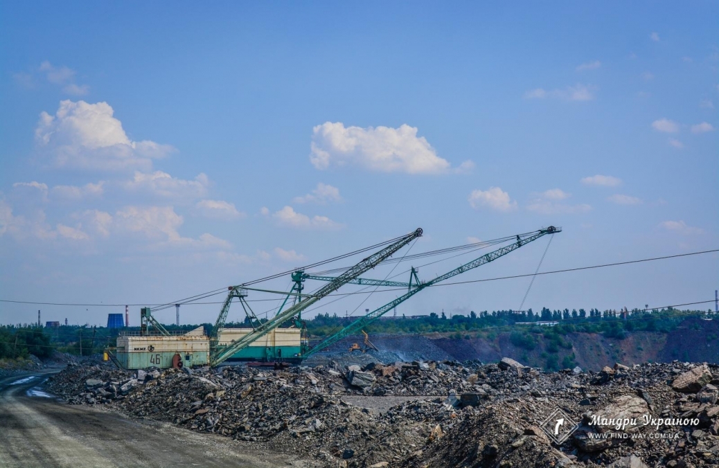Waste iron quarry number, Krivoy Rog