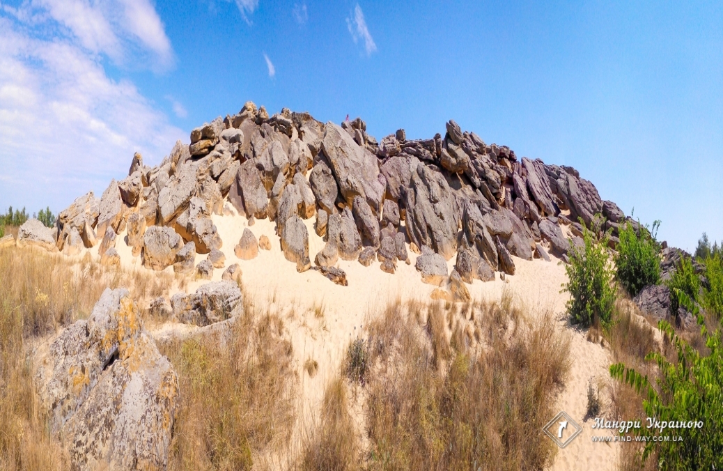 The reserve "Stone Tomb" (Kamyana mogila), Myrne