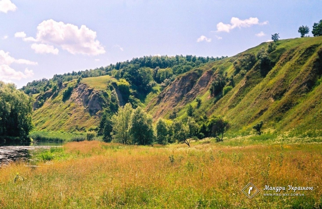 Zmievsky steep slopes, Zmiev