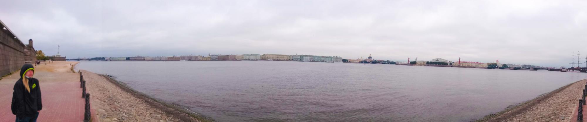 панорама петербург крепость нева питер