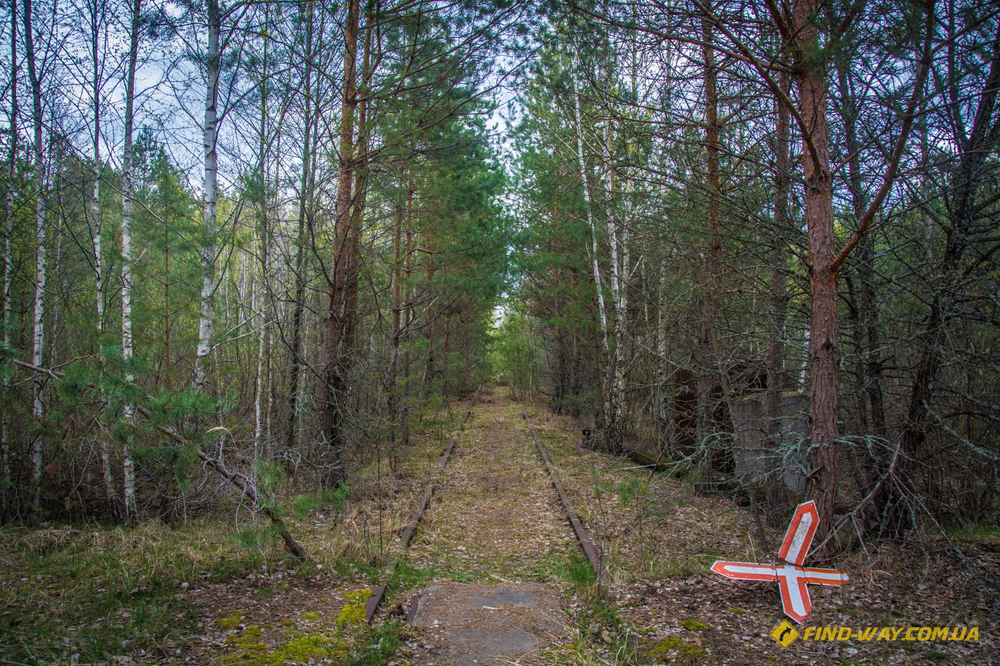 заброшенная железная дорога в чернобыль припять железка