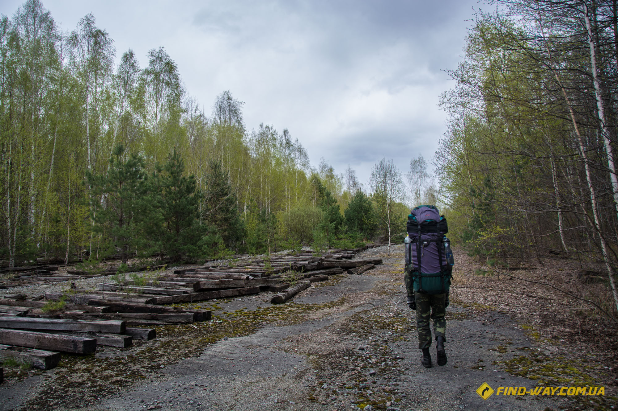 станция толстый лес в чернобыльской зоне отчуждения